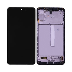Touch+Display+Frame Samsung Galaxy M53 5G/M536 Service Pack Black